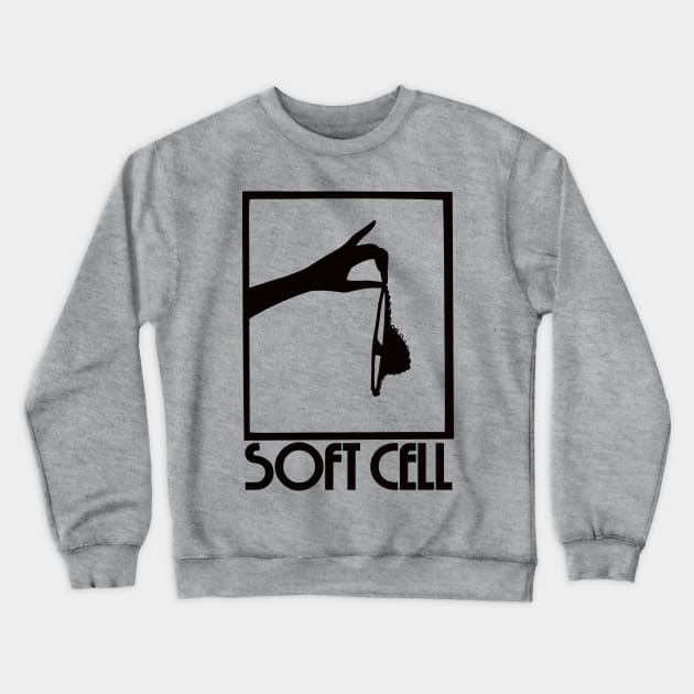 Soft Cell \/\/\ Aesthetic 80s Fan Art Crewneck Sweatshirt by unknown_pleasures